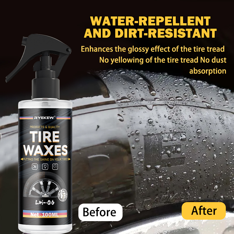 ยางกลอสสเปรย์เคลือบยาง Hydroph - Tire Shine Spray Sealant บทวิจารณ์และราคา