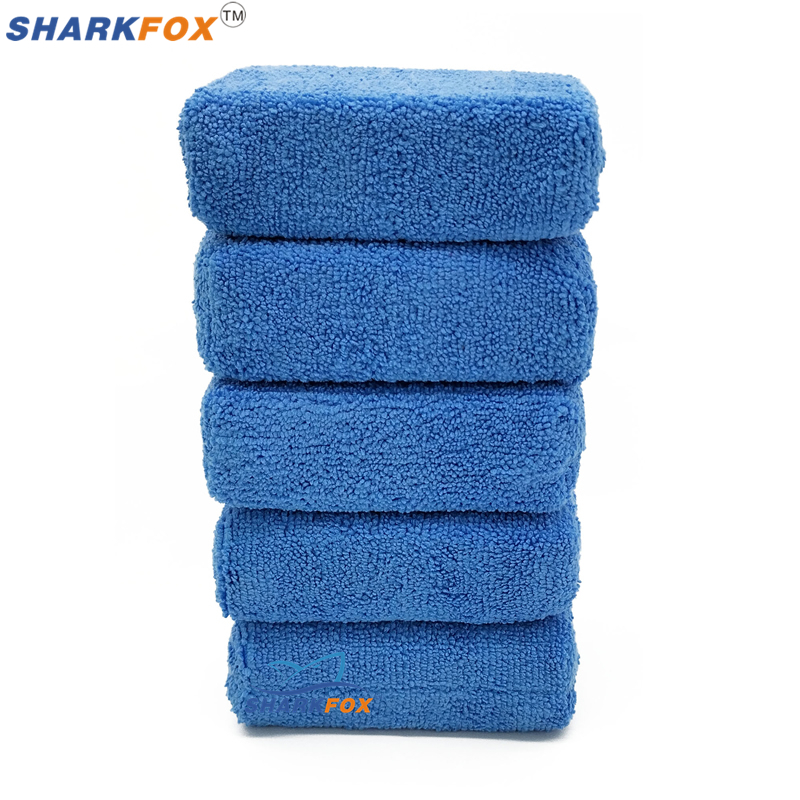 Sharkfox 5 ชิ้น/ล็อตไมโครไฟเบอ - Wax Applicator Pad บทวิจารณ์และราคา