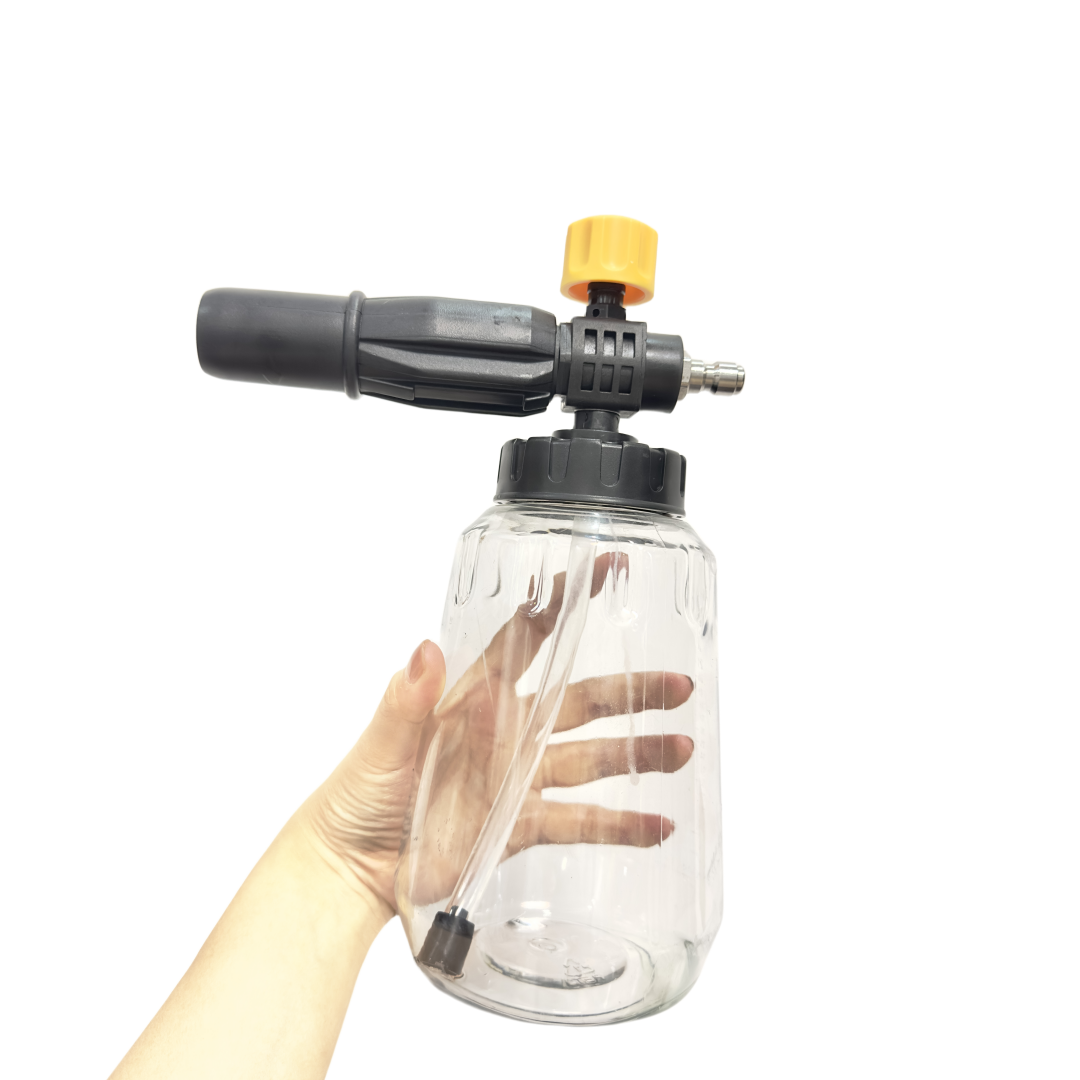 1 PC สีดําและสีเหลืองหนา Handl - Foam Cannon Car Wash บทวิจารณ์และราคา