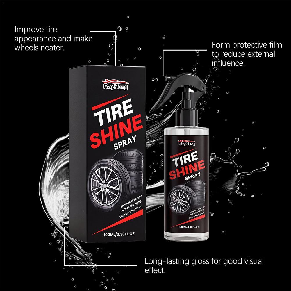 สเปรย์เคลือบเงายางรถยนต์ ไฮโดร - Tire Shine Spray Sealant บทวิจารณ์และราคา