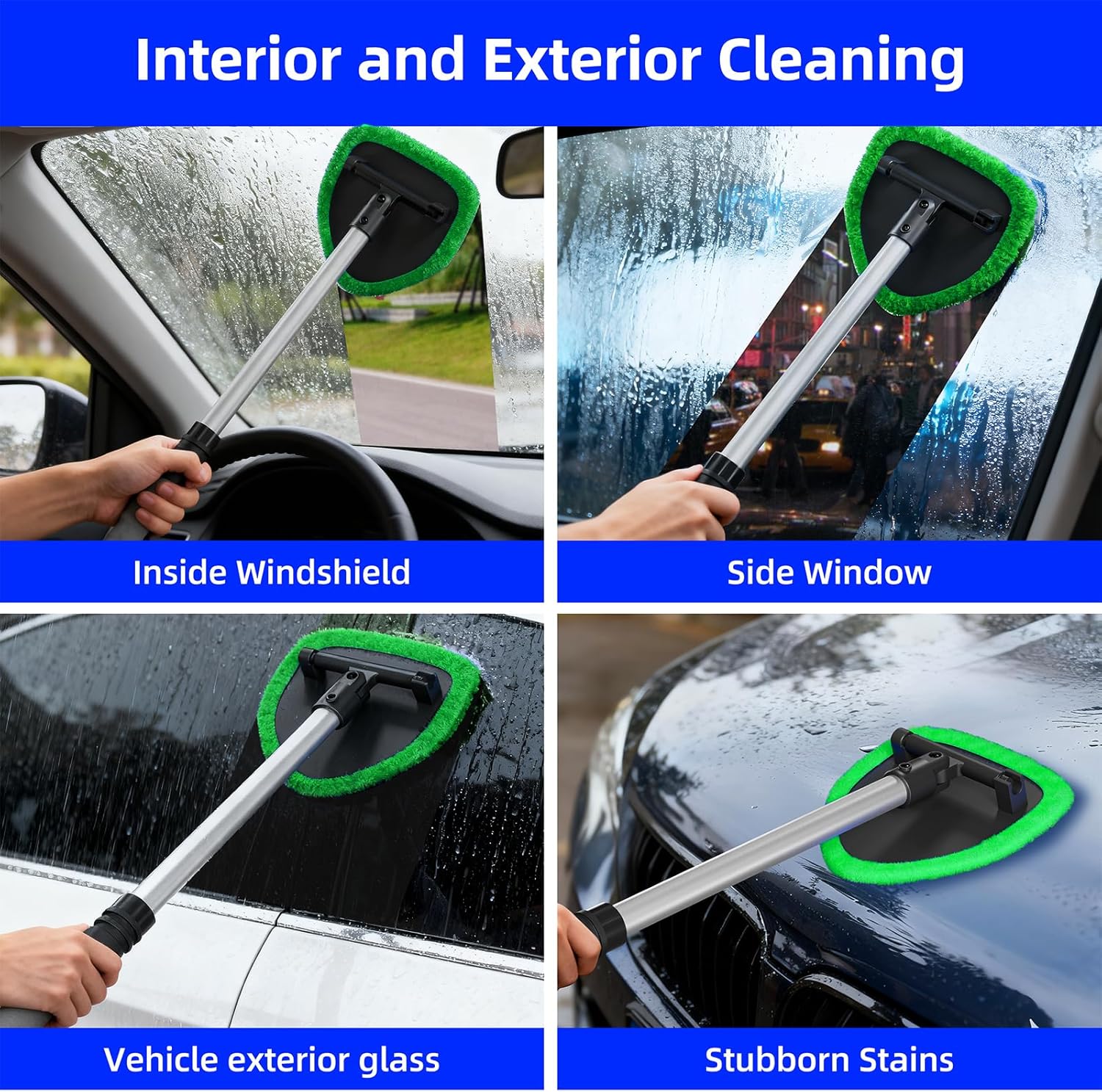 เครื่องมือทำความสะอาดกระจกหน้า - Interior Detailing Kit บทวิจารณ์และราคา