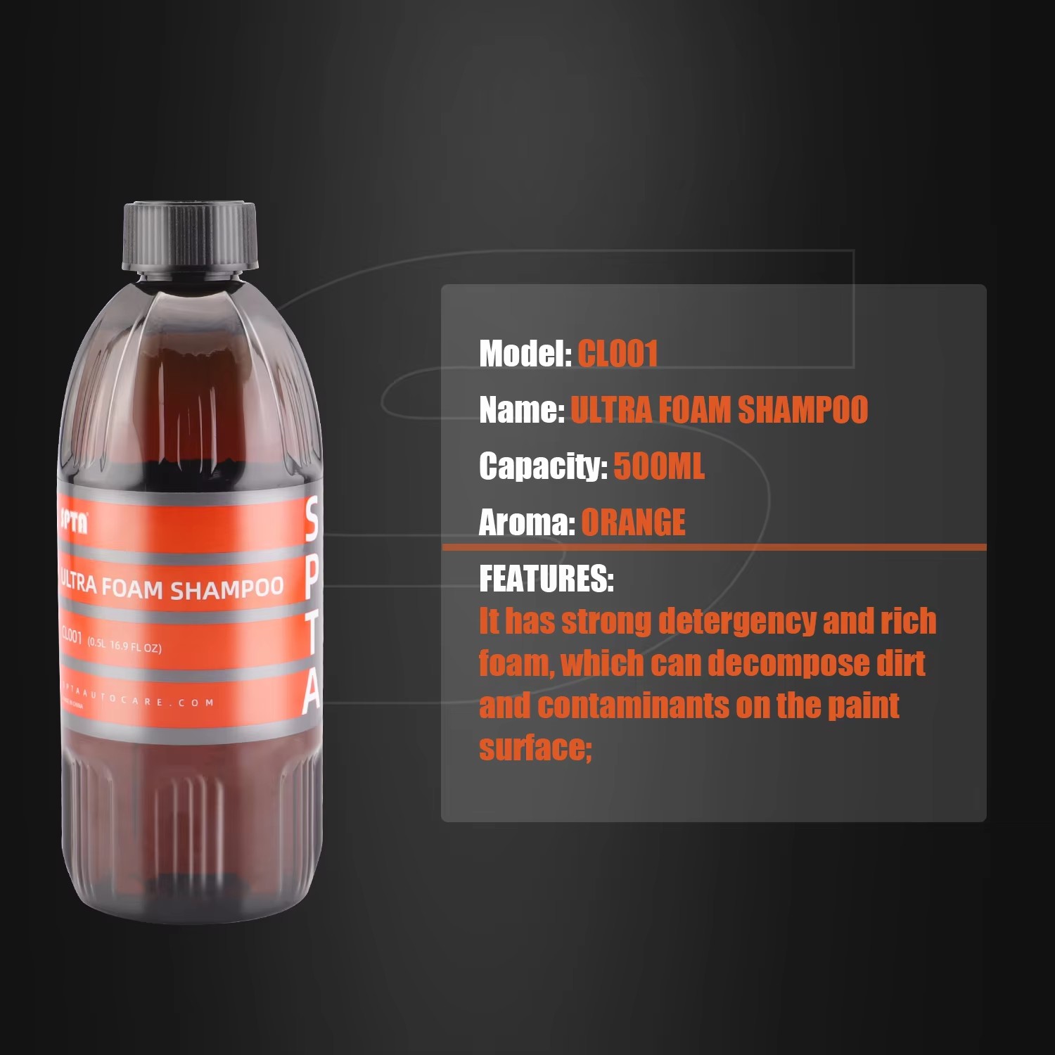 แชมพูโฟม SPTA Ultra (16 ออนซ์/ - Car Shampoo Ph บทวิจารณ์และราคา
