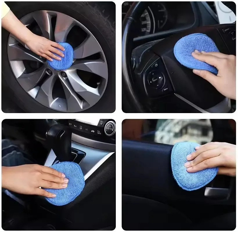 แผ่นขัดเคลือบแว็กซ์ไมโครไฟเบอร - Interior Detailing Kit บทวิจารณ์และราคา